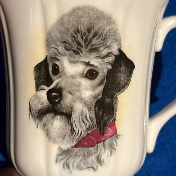 Poodle Mug Duchess Bone China, Made in England - Picture 1 of 10